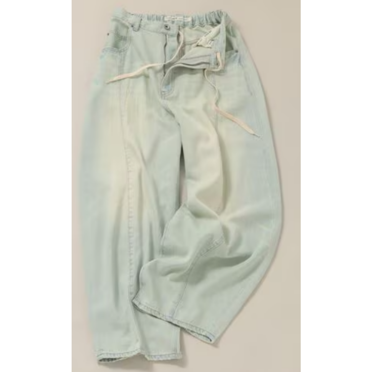 3DドロップデニムPT