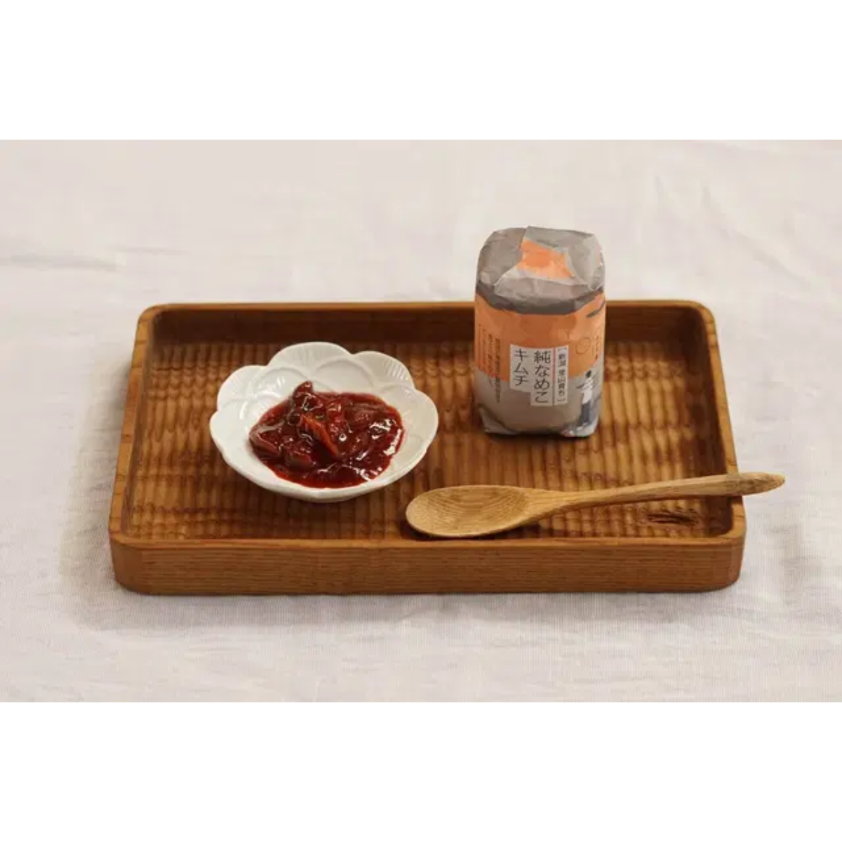 純なめこ キムチ