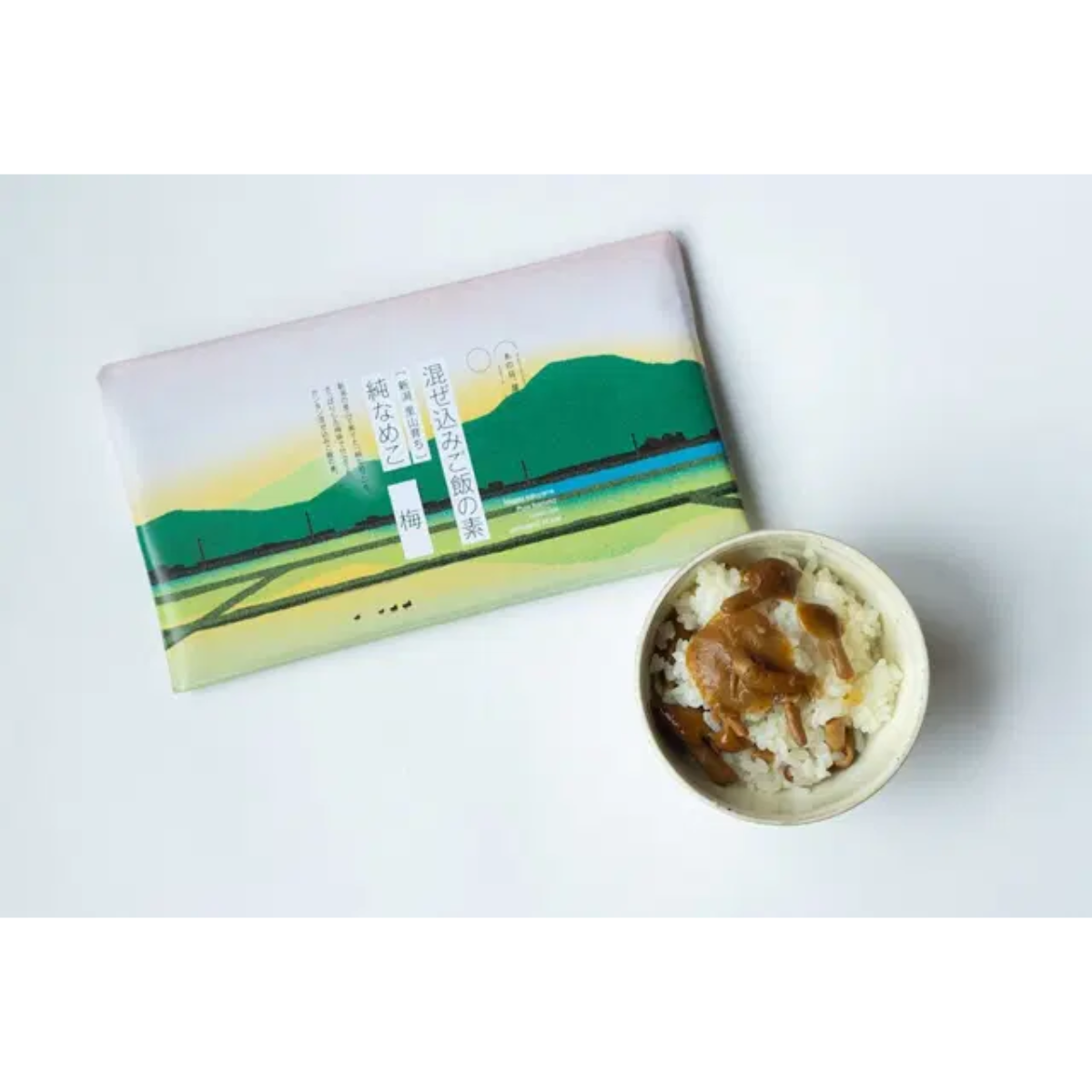 純なめこ 混ぜ込みごはんの素 梅