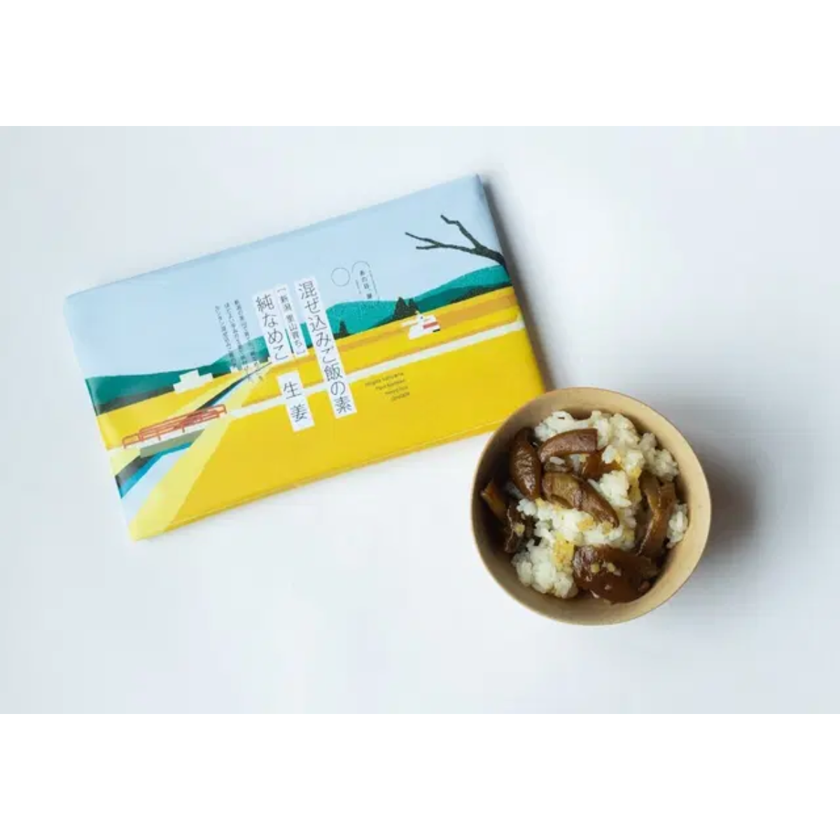 純なめこ 混ぜ込みごはんの素 生姜