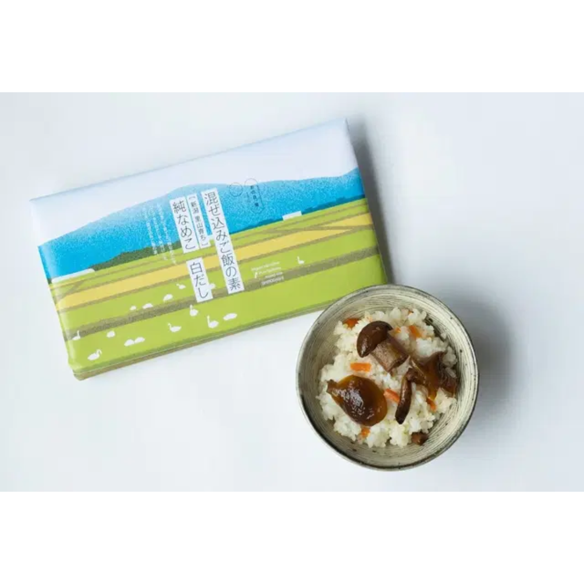 純なめこ 混ぜ込みごはんの素 白だし