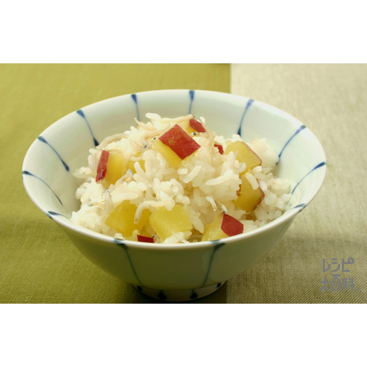さつまいもとじゃこの炊き込みご飯